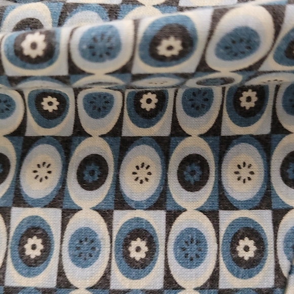 Smart Set women's pattern tank top / sleevless shirt with tie front detail sz M - Picture 3 of 6